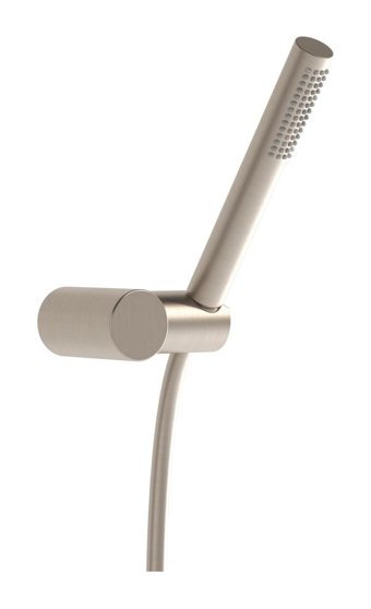 Vitra Fırçalı Nikel Tek Fonksiyonlu Dikdörtgen El Duş Başlığı Beyaz-Gümüş