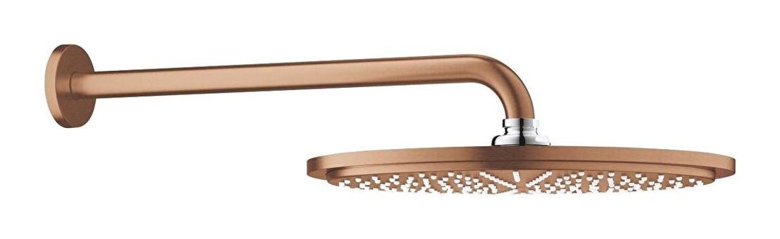 Grohe Krom Tek Fonksiyonlu Yuvarlak Yağmur Tepe Duş Başlığı Bronz