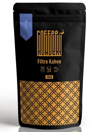 Coffee Hundert Brezilya Arabica Öğütülmüş Filtre Kahve 100 gr
