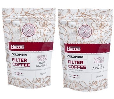 Harras Arabica Öğütülmüş Filtre Kahve 250 gr