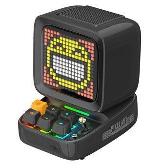Divoom Ditoo Pro 15 W Işıklı Taşınabilir Siyah Bluetooth Hoparlör