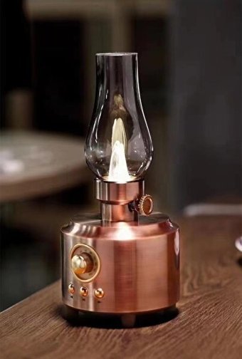 Torima C-210 5 W Işıklı Taşınabilir Rose Gold Bluetooth Hoparlör