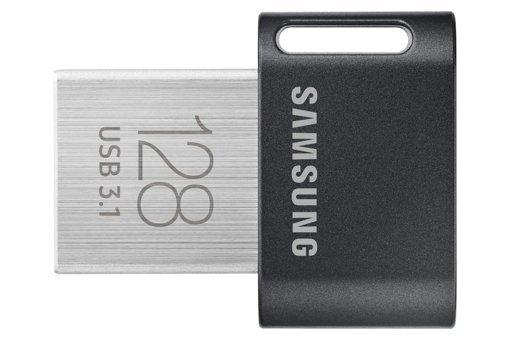 Samsung Fit Plus Mini USB 3.1 USB Type A 128 GB Flash Belek Siyah