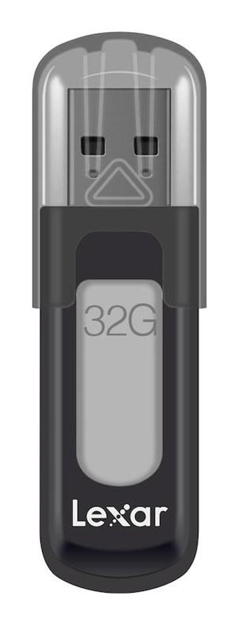 Lexar V100 USB 3.0 USB Type A 32 GB Flash Belek Siyah