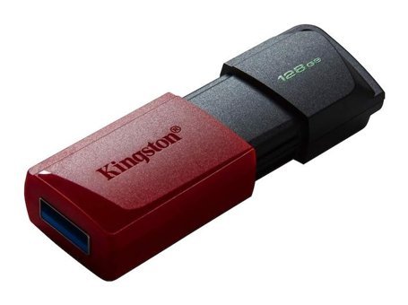 Kingston DataTraveler Exodia M USB 3.2 USB Type A 128 GB Flash Belek Bordo Siyah