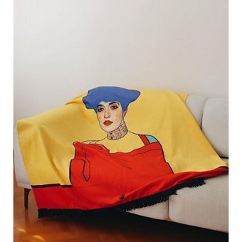 Towdoo The Lady Pamuklu Plaj Havlusu Çok Renkli
