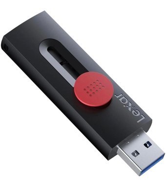Lexar LJDD300064G USB 3.2 USB Type A 64 GB Flash Belek Siyah