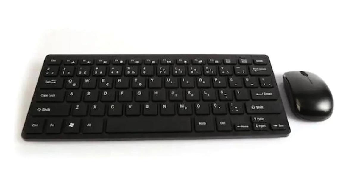 Kingboss K 03 Sessiz Siyah Kablosuz Klavye Mouse Seti