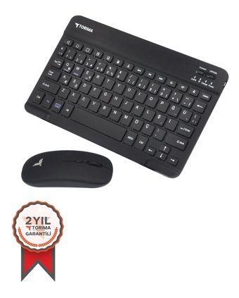 Torima TMK 04 Sessiz Siyah Kablosuz Klavye Mouse Seti