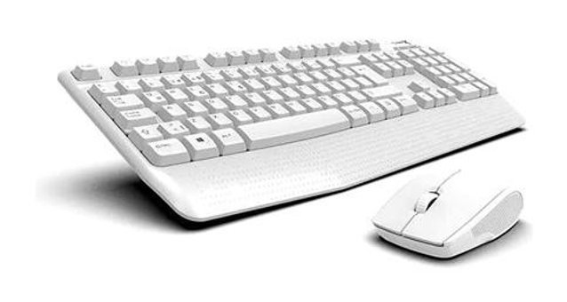 Turbox Workeys Sessiz Beyaz Kablosuz Klavye Mouse Seti