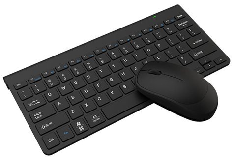 Everest KB BT72 Sessiz Siyah Kablosuz Klavye Mouse Seti