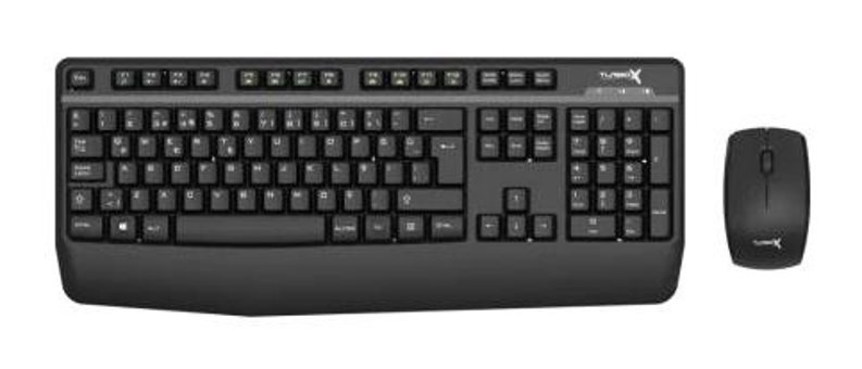 Turbox Workeys Sessiz Siyah Kablosuz Klavye Mouse Seti