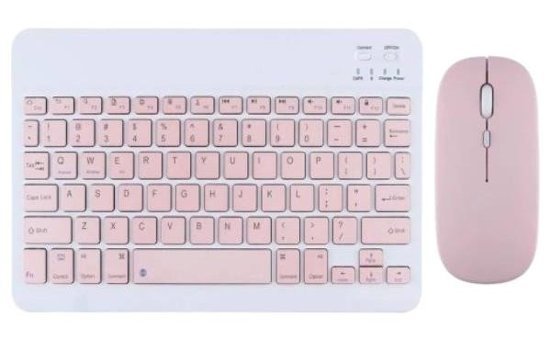 Hometech Alfa 7M 7 Sessiz Pembe Kablosuz Klavye Mouse Seti