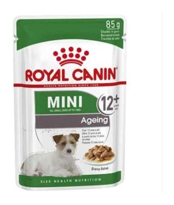 Royal Canin Mini Ageing Karışık Etli Soslu Yaşlı Köpek Maması 6 x 85 gr 6'lı