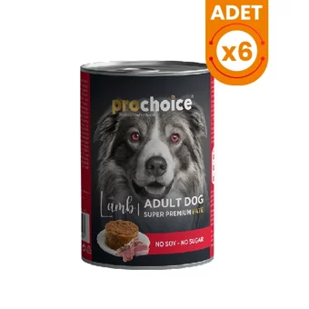 Pro Choice Süper Premium Ezme Yetişkin Köpek Maması 6 x 400 gr 6'lı