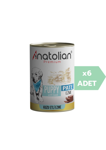 Anatolian Premium Kuzulu Ezme Yavru Köpek Maması 6 x 400 gr 6'lı