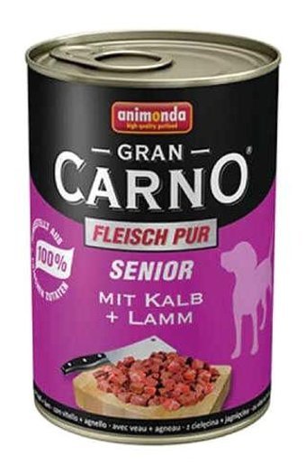Animonda GranCarno Senior Sığır Etli Yaşlı Köpek Maması 400 gr Tekli