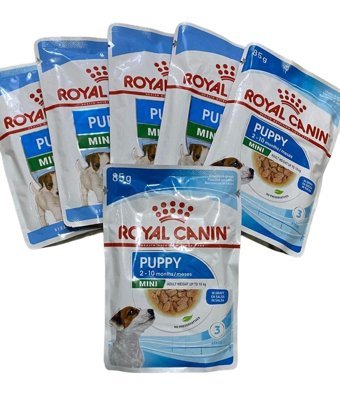 Royal Canin Mini Tavuklu Soslu Yavru Köpek Maması 6 x 85 gr 6'lı