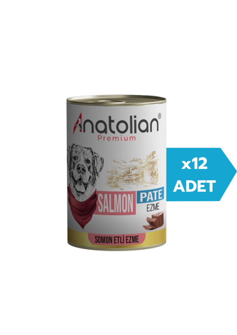 Anatolian Premium Somonlu Ezme Yetişkin Köpek Maması 12 x 400 gr 12'li