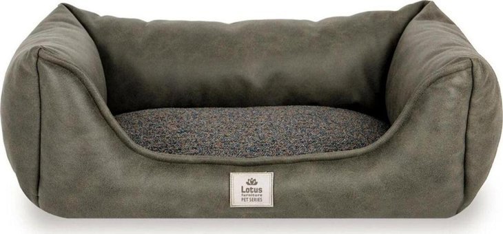Lotus Furniture Pet Series Aster Yıkanabilir Küçük Irk Ev İçi Köpek Yatağı Haki