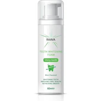Raava Beyazlatıcı Naneli Organik Florürsüz Diş Macunu 60 ml