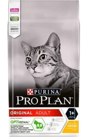 Purina Optirenal Tavuk-Pirinç Tahıllı Yetişkin Kedi Maması 3 kg