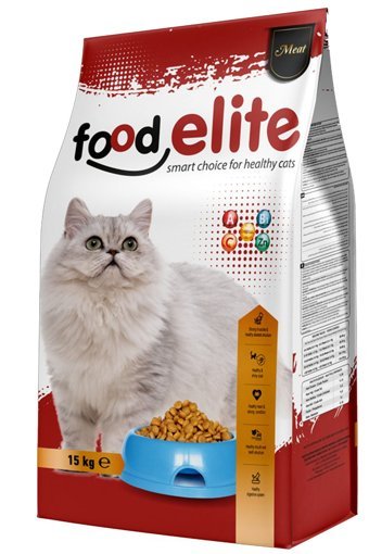 Food Elite Etli Düşük Tahıllı Yetişkin Kedi Maması 15 kg
