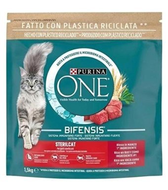 Purina Sığır Etli Kısırlaştırılmış Tahılsız Yetişkin Kedi Maması 1.5 kg