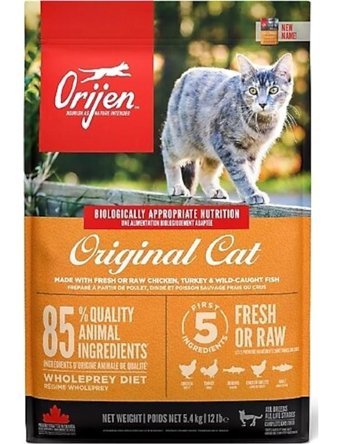 Orijen Kitten Karışık Tahılsız Yavru - Yetişkin Kedi Maması 1 kg
