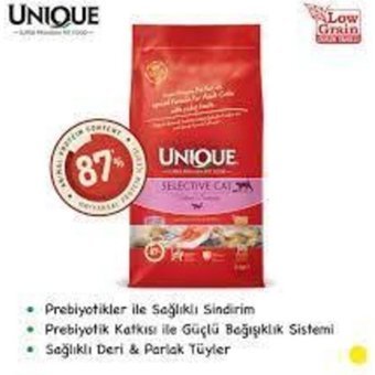 Unique Selective Somonlu Düşük Tahıllı Yetişkin Kedi Maması 2 kg