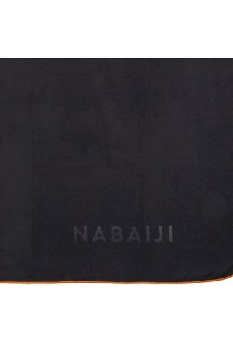 Decathlon Nabaiji Mikrofiber 110x175 cm Plaj Havlusu Siyah