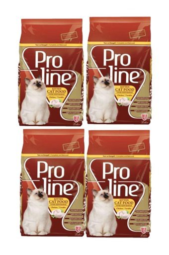 Pro Line Tavuklu Tahıllı Yavru Kedi Maması 4x1.5 kg