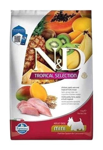 N&d Tavuklu ve Tropical Meyveli Yetişkin Köpek Maması 1.5 kg