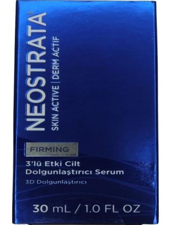 Neostrata Firming 3'lü Etki Yüz Dolgunlaştıran Canlandırıcı Jel Yüz Serumu 30 ml