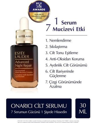 Estée Lauder Advanced Night Repair Canlandırıcı Yaşlanma Karşıtı Kırışıklık Karşıtı Jel Yüz Serumu 30 ml