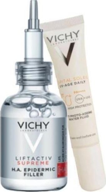 Vichy Epidermic Filler Dolgunlaştırıcı C Vitaminli Yüz Dolgunlaştıran Canlandırıcı Yaşlanma Karşıtı Kırışıklık Karşıtı Jel Yüz Serumu 30 ml