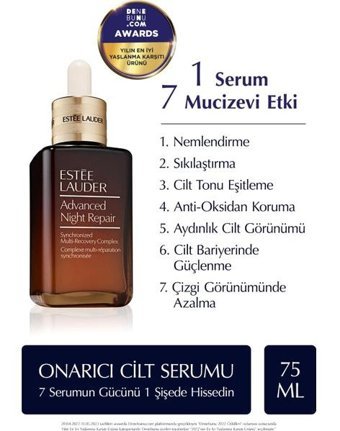 Estée Lauder Advanced Night Repair Canlandırıcı Kırışıklık Karşıtı Jel Yüz Serumu 75 ml