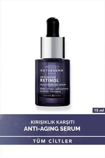 Institut Esthederm Retinol İçeren Yüz Bakım u Retinollü Yaşlanma Karşıtı Kırışıklık Karşıtı Jel Yüz Serumu 15 ml