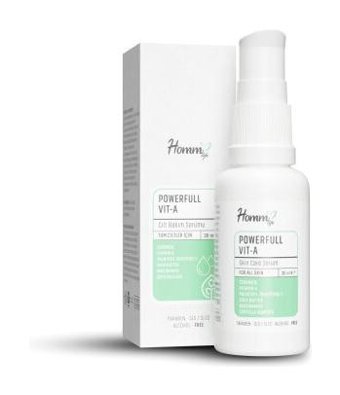 Homm Bitkisel Powerfull Vit -A Canlandırıcı Jel Yüz Serumu 30 ml
