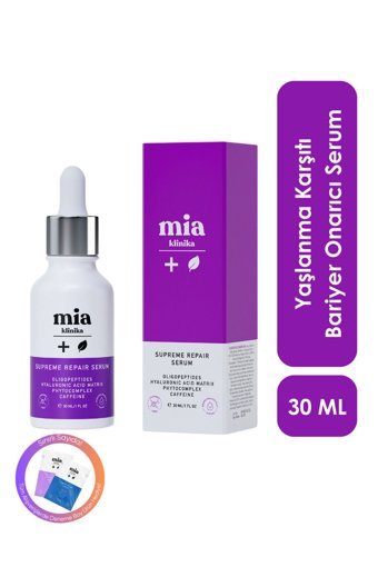 Mia Klinika Bariyer Onarıcı Yüz Dolgunlaştıran Canlandırıcı Yaşlanma Karşıtı Jel Yüz Serumu 30 ml