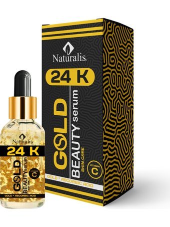 Naturalis 24K Gold Beauty Kırışıklık Karşıtı Jel Yüz Serumu 30 ml