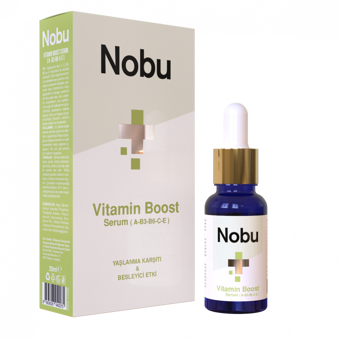 Nobu Vitamin Boost C Vitaminli Canlandırıcı Yaşlanma Karşıtı Kırışıklık Karşıtı Jel Yüz Serumu 30 ml