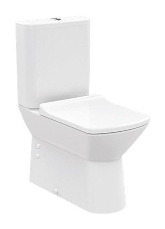 Creavit Nova Rim-Off 60 cm Seramik Kanalsız Arkadan Çıkışlı Ayaklı Klozet Beyaz
