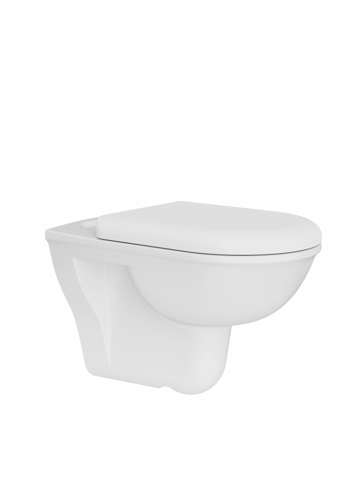 Creavit Selin Sl320 Seramik Kanallı Alttan Çıkışlı Asma Klozet Beyaz