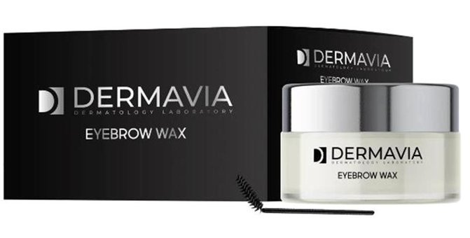 Dermavia Beyaz-Şeffaf Suya Dayanıklı Wax Kaş Sabitleyici 50 ml