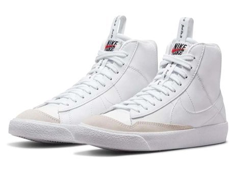Nike Blazer Mid '77 SE D DH8640-102 Bağcıklı Erkek Çocuk Günlük Ayakkabı Beyaz