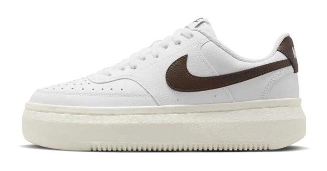 Nike Court Vision Alta DM0113-103 Bağcıklı Kadın Günlük Ayakkabı Beyaz