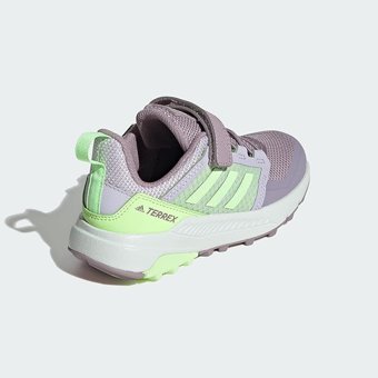 Adidas Terrex Trailmaker IE7607 Ortopedik Bağcıklı-Cırtlı Traxion Erkek Çocuk Yürüyüş Ayakkabısı Lila