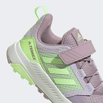 Adidas Terrex Trailmaker IE7607 Ortopedik Bağcıklı-Cırtlı Traxion Erkek Çocuk Yürüyüş Ayakkabısı Lila