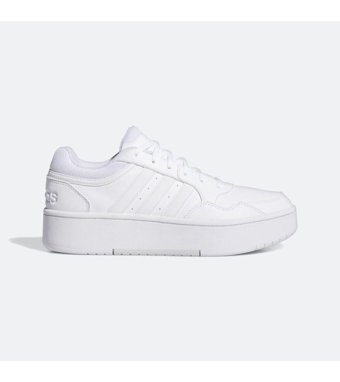 Adidas Hoops 3.0 Bold ID2855 Bağcıklı Kadın Günlük Ayakkabı Beyaz